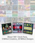 Divoom Pixoo-64 - WiFi Pixel Cloud Digital Frame with APP Control,64 X 64 LED Panel Display Frame for Gaming Room Decoration/Social Media Fans Counter
