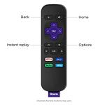 Roku Premiere Streaming Media Player HD/4K/HDR Simple Remote and Premium HDMI Cable, Black & Bundle Swanky Cables HDMI Cable, 3920R