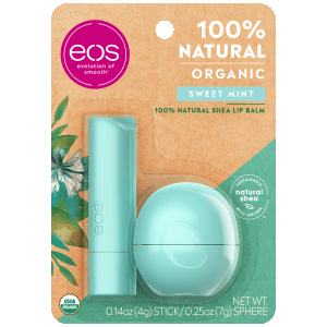 EOS Organic Lip Balm Duo - Choose Your Flavor