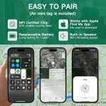 GPS Cat Tracker - Waterproof and Apple Compatible