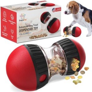 TreckPet Interactive Dog Treat Dispenser Toy