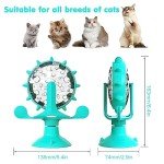 Interactive Pet Treat Dispenser with Suction Cup