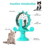 Interactive Pet Treat Dispenser with Suction Cup