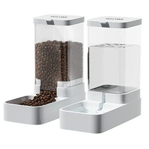 NKECOBJI Automatic Pet Water and Food Dispenser