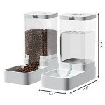 NKECOBJI Automatic Pet Water and Food Dispenser