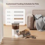 IMIPAW Programmable Automatic Cat Feeder, 3L