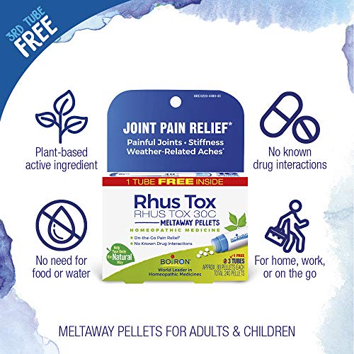 Rhus Tox 30C Homeopathic Relief for Joint Pain