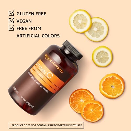 Amazon Elements Vitamin C 1000mg, 300 Tablets