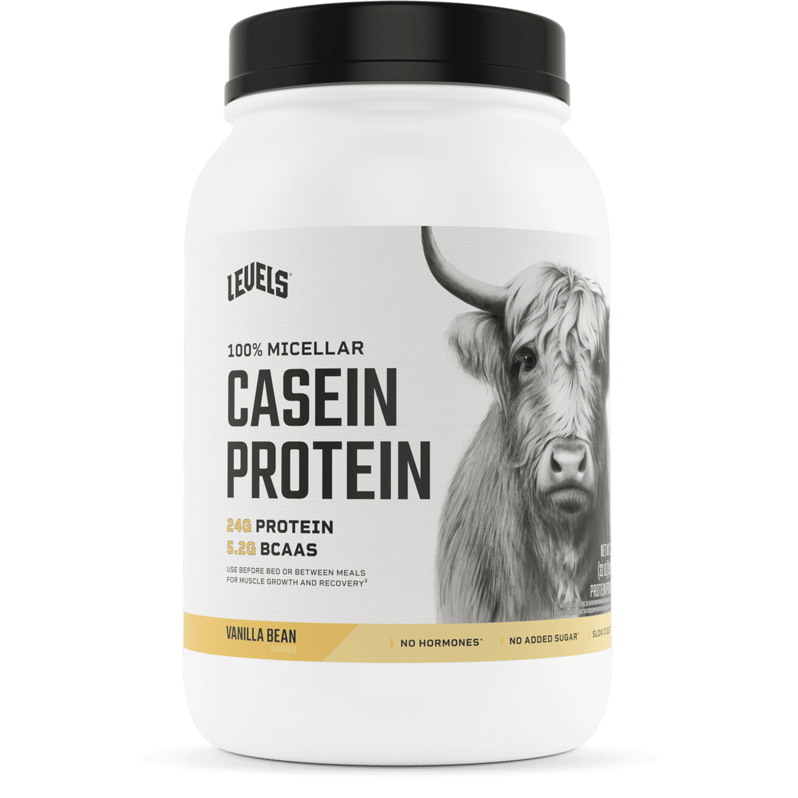 Vanilla Bean Micellar Casein Protein, Hormone-Free, 2LB