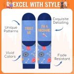 HAPPYPOP Trust Me I’m a Mechanic Crew Socks