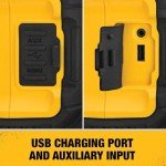 DEWALT 20V MAX Bluetooth Speaker with Phone Holder