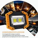 FOSFIS 30W Rechargeable LED Work Light - 2 Pack
