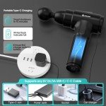 AERLANG Deep Tissue Massage Gun with 6 Heads