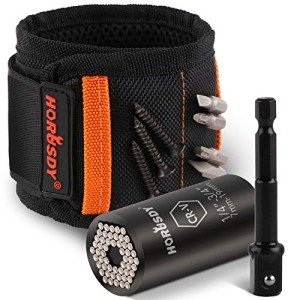 Magnetic Wristband & Universal Socket Tool Grip