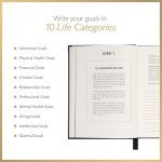 The Bucket List Journal Ben Nemtin Science-Backed Guided Journal for Goals & Happiness, 1 Pack