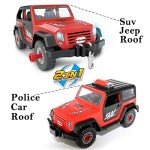 2in1 Take Apart Jeep Assembly Playset with Drill