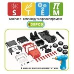 2in1 Take Apart Jeep Assembly Playset with Drill