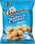 Grandma's Mini Sandwich Cremes Vanilla 2.12 Oz. (Pack of 60)
