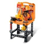 82-Piece Kids Tool Bench Set for Ages 2-7