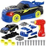 Take Apart Racing Car Toy Set with Tools
