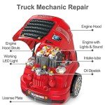Large Truck Engine Toy Mechanic Repair Set