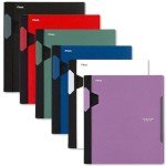 Five Star Advance Spiral Notebook Plus Study App, 1 Subject, College Ruled Paper, 11" x 8-1/2", 100 Sheets, With Spiral Guard and Movable Dividers, Color Selected For You, 1 Count (06322)