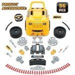 Kids Mechanic Truck Engine Play Set for Boys