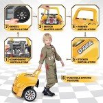 Kids Mechanic Truck Engine Play Set for Boys