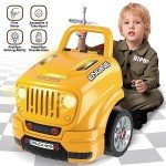 Kids Mechanic Truck Engine Play Set for Boys