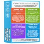 ASM GAMES The Ultimate Road Trip Game Bundle, a 4-in-1 Car Game for Kids and Adults, Filled with Must-Have Travel Activities and Road Trip Activities