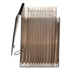 Amazon Basics Expanding Organizer File Folder, Letter Size - Black, 1-Pack