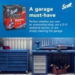 Scott® Shop Towels Original (75190), Blue, Pop-Up Dispenser Box (200 Towels/Box, 8 Boxes/Case, 1,600 Towels/Case)