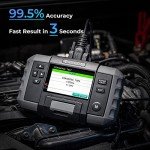 Car Battery Tester, TOPDON BT600 12V, 12V/24V Cranking Tests and Charging Alternator Load 100-2000CCA Digital Battery Voltage Tester, 3.5" Screen with Built-in Printer