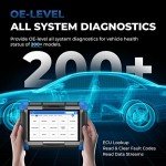 TOPDON Phoenix Lite 2 Bidirectional Scan Tool, OBD2 Scanner, Function as AD900BT AD900 Lite, ECU Coding, Wireless Automotive Diagnostic Scanner, 34+ Reset Services, FCA AutoAuth, 2 Years Free Update