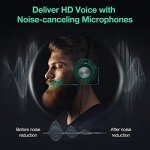 Yealink UH36 Professional USB Headset Wired Headphones for Work Calls and Music, Headset with Noise Cancelling Mic for Computer PC Laptop（UC Compatible, Stereo,3.5mm Jack/USB Connection）