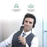 Yealink UH36 Professional USB Headset Wired Headphones for Work Calls and Music, Headset with Noise Cancelling Mic for Computer PC Laptop（UC Compatible, Stereo,3.5mm Jack/USB Connection）