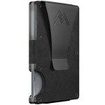 Slim RFID Wallet for Men & Women - Onyx Black