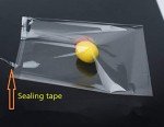 JOSDIOX Self Sealing Cellophane Bags Self Adhesive,3X4 Inches Clear Resealable Cellophane Bags 3x4 inch100 Pcs