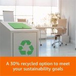 Amazon Basics 30% Recycled Multipurpose Copy Printer Paper, 8.5" x 11", 3 Reams, 1500 Count (Sheets), White