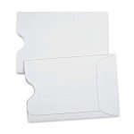Guardian Gift Card Sleeves, Pack of 500 Blank Key Card Sleeves - Use as Credit Card Holder or Hotel Key Card Envelopes, 2 ⅜ Inches x 3 ½ Inches, White