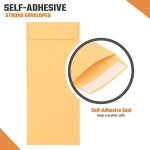 50 Key Drop Off Envelopes for After Hours – Auto Shop Repair/Service Drop Box Overnight Envelopes - Automotive Mechanic Car Drop Off for Overnight or Early Birds, Kraft Paper, 4 1/8 x 9 1/2