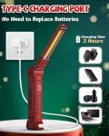 Rechargeable Magnetic LED Work Light - 2 Pack