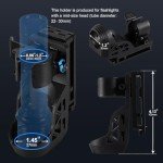 High Lumen Tactical Flashlight with Holster