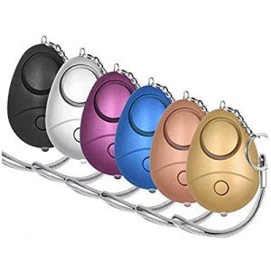 KOSIN 6-Pack Personal Safety Alarm Keychains