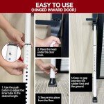 Heavy Duty Door Security Bar & Sliding Stopper