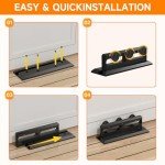 Door Security Bar - Heavy Duty Home Defense