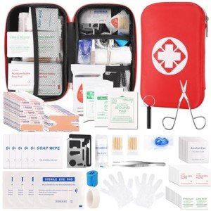 Compact 201PCS Mini First Aid Kit for Travel