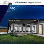5MP Full HD Wired Outdoor Security Camera System
