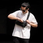 tomtoc Lightweight Water-Resistant Sling Bag for Daily Use