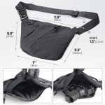 WYNEX Tactical Concealed Carry Crossbody Sling Bag